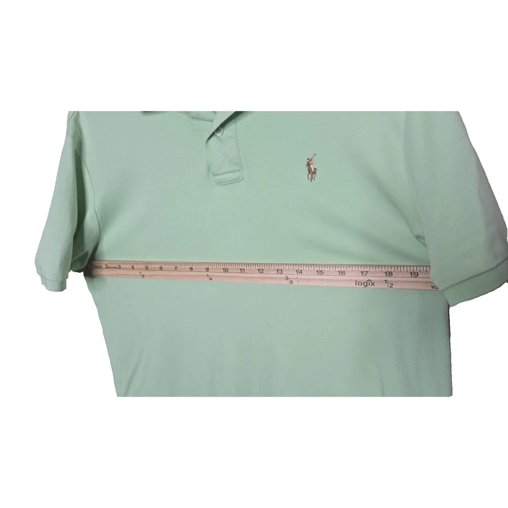 Polo by Ralph Lauren Men’s Polo Shirt Size L Green Classic Fit Pima Cotton